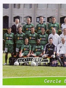 Sticker Elftal / Équipe - Football Belgium 2005-2006 n. 44 - Panini