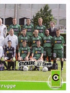 Sticker Elftal / Équipe - Football Belgium 2005-2006 n. 45 - Panini