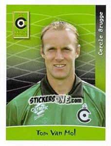 Sticker Tom Van Mol - Football Belgium 2005-2006 n. 52 - Panini