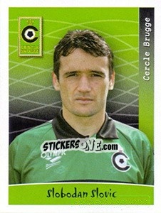 Sticker Slobodan Slovic - Football Belgium 2005-2006 n. 53 - Panini
