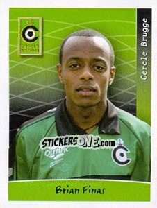 Sticker Brian Pinas - Football Belgium 2005-2006 n. 62 - Panini