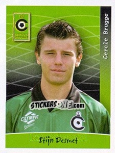 Sticker Stijn Desmet - Football Belgium 2005-2006 n. 63 - Panini