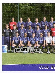 Sticker Elftal / Équipe - Football Belgium 2005-2006 - Panini