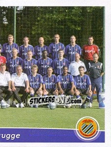 Sticker Elftal / Équipe - Football Belgium 2005-2006 - Panini