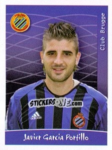 Sticker Javier Garcia Portillo - Football Belgium 2005-2006 - Panini
