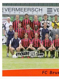 Sticker Elftal / Équipe - Football Belgium 2005-2006 n. 86 - Panini