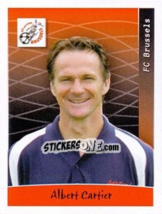 Sticker Albert Cartier - Football Belgium 2005-2006 n. 88 - Panini