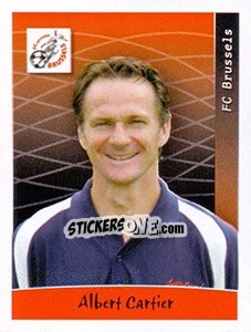 Figurina Albert Cartier - Football Belgium 2005-2006 - Panini