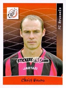 Sticker Christ Bruno - Football Belgium 2005-2006 n. 90 - Panini