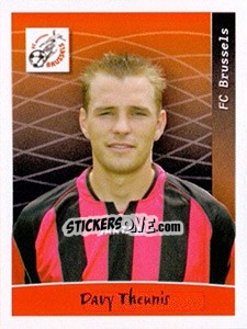 Cromo Davy Theunis - Football Belgium 2005-2006 - Panini