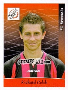 Sticker Richard Culek - Football Belgium 2005-2006 - Panini