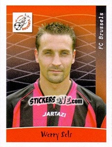 Cromo Werry Sels - Football Belgium 2005-2006 n. 99 - Panini