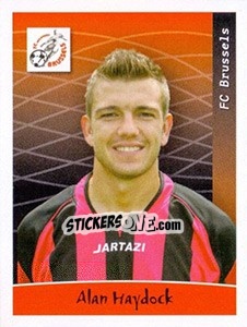 Cromo Alan Haydock - Football Belgium 2005-2006 n. 100 - Panini