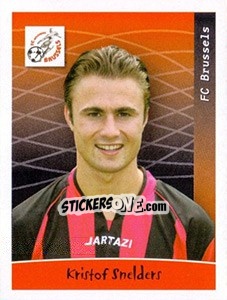 Sticker Kristof Snelders - Football Belgium 2005-2006 - Panini