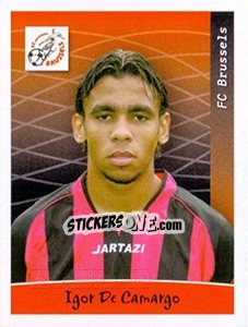 Sticker Igor De Camargo - Football Belgium 2005-2006 n. 105 - Panini