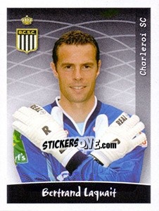 Cromo Bertrand Laquait - Football Belgium 2005-2006 - Panini