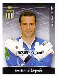 Figurina Bertrand Laquait - Football Belgium 2005-2006 - Panini