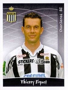 Sticker Thierry Siquet - Football Belgium 2005-2006 n. 112 - Panini