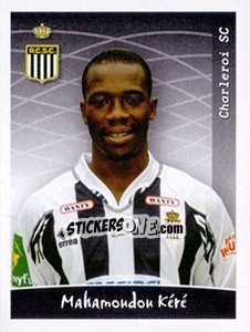 Sticker Mahamoudon Kéré - Football Belgium 2005-2006 - Panini