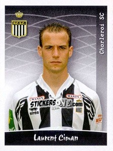 Figurina Laurent Ciman - Football Belgium 2005-2006 - Panini