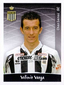 Sticker Velimir Varga - Football Belgium 2005-2006 - Panini