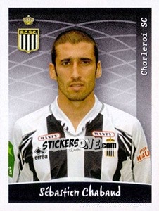 Sticker Sébastien Chabaud - Football Belgium 2005-2006 - Panini
