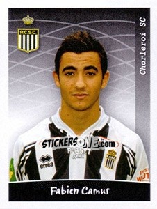 Sticker Fabien Camus - Football Belgium 2005-2006 - Panini
