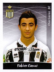 Sticker Fabien Camus - Football Belgium 2005-2006 n. 120 - Panini