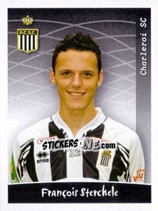 Cromo François Sterchele - Football Belgium 2005-2006 n. 122 - Panini