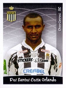 Figurina Dos Santos Costa Orlando - Football Belgium 2005-2006 - Panini