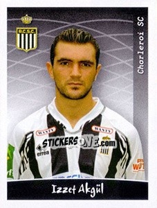 Figurina Izzet Akgül - Football Belgium 2005-2006 n. 126 - Panini