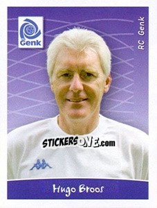 Sticker Hugo Broos - Football Belgium 2005-2006 - Panini