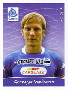 Sticker Gonzague Vandooren - Football Belgium 2005-2006 n. 132 - Panini