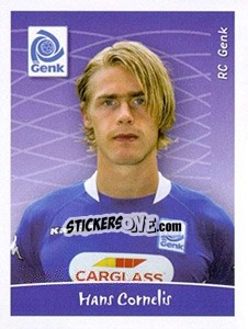 Sticker Hans Cornelis - Football Belgium 2005-2006 - Panini