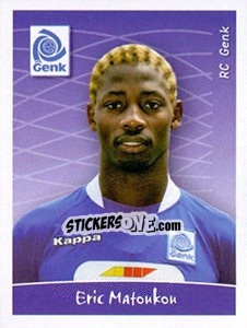 Sticker Eric Matoukou - Football Belgium 2005-2006 - Panini