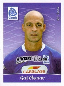 Sticker Gert Claessens - Football Belgium 2005-2006 - Panini