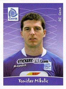 Sticker Tomislav Mikulic - Football Belgium 2005-2006 - Panini