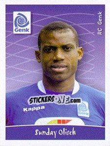 Sticker Sunday Oliseh - Football Belgium 2005-2006 n. 138 - Panini