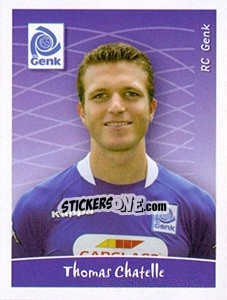 Cromo Thomas Chatelle - Football Belgium 2005-2006 n. 139 - Panini