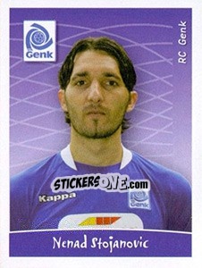 Figurina Nenad Stojanovic - Football Belgium 2005-2006 - Panini