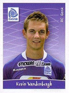 Figurina Kevin Vandenbergh - Football Belgium 2005-2006 - Panini