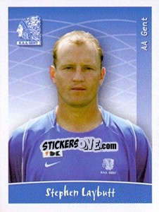 Sticker Stephen Laybutt - Football Belgium 2005-2006 - Panini