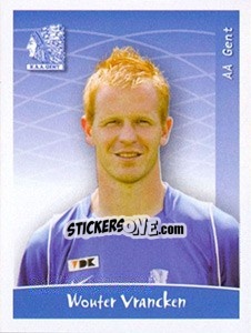 Sticker Wonter Vrancken - Football Belgium 2005-2006 n. 159 - Panini