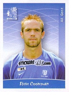 Figurina Steve Cooreman - Football Belgium 2005-2006 n. 162 - Panini