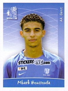 Sticker Mbark Boussoufa - Football Belgium 2005-2006 - Panini