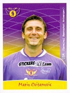 Sticker Mario Cvitanovic - Football Belgium 2005-2006 - Panini