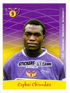 Cromo Cephas Chimedza - Football Belgium 2005-2006 - Panini