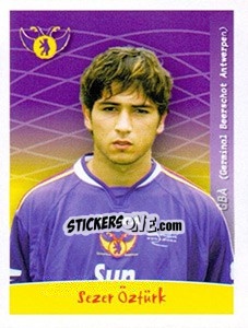 Sticker Sezer Öztürk - Football Belgium 2005-2006 - Panini