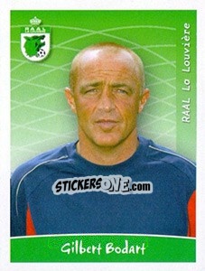 Sticker Gilbert Bodart - Football Belgium 2005-2006 - Panini