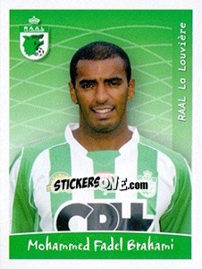 Sticker Mohammed Fadel Brahami - Football Belgium 2005-2006 n. 201 - Panini